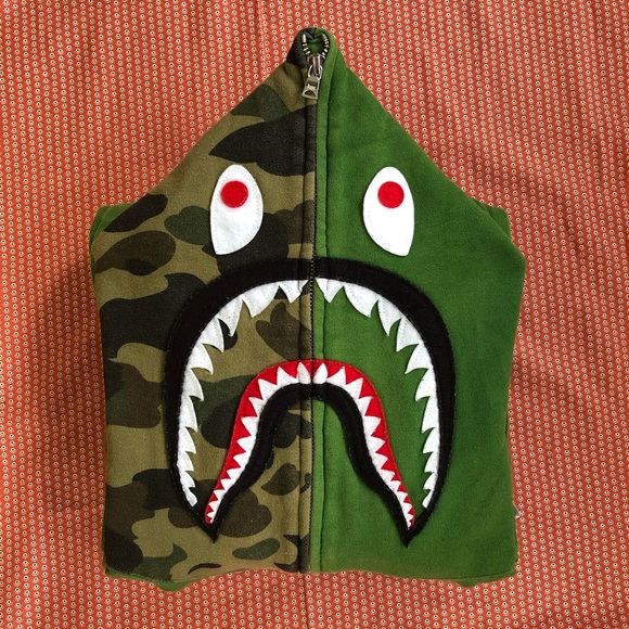 Bape Other - BAPE PONR SHARK HOODIE